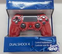 Joystick Ps4 Sony Dualshock Playstation 4 Red Version