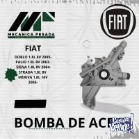 BOMBA DE ACEITE FIAT  DOBLO 1.8L 8V 2005- PALIO 1.8L 8V 2003