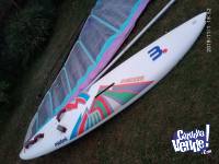 Equipo completo de Windsurf Tabla Mistral Made in GERMANY