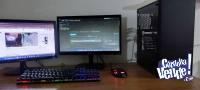 PC GAMER RYZEN 5 3600 + GTX 1070 + MONITOR 20 PULGADAS 60HZ