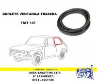 BURLETE DE VENTANILLA TRASERA FIAT 147