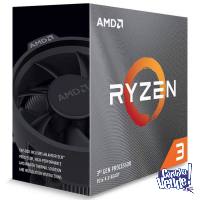 Procesador AMD Ryzen 3 3100, 4 Núcleos, 3.6/3.9 GHz, AM4