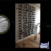 Vinoteca 14 Botellas - 2m .Diseño Columna Cava Bodega - Vin