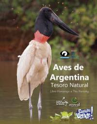 Libro Aves de Argentina. Tesoro Natural. Tapa Blanda