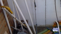 arco de hamaca grande con caballito , hamaca simple y de bebe