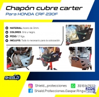 Chapon Cubre Carter Honda Crf 230f Shield®