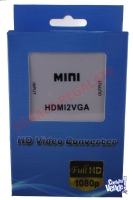 Conversor HDMI a VGA con sonido full HD