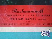 LONG PLAY  RACHMANINOFF CONCIERTO N° 2  OPUS 18