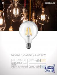 Globo Filamento LED 8w = 75w E27 Macroled DECO DIMERIZABLE