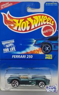 Hotwheels Ferrari 250 #452 Lote De 3 Año 91 Y 95 Variantes