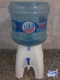 Dispenser de agua + bidon de 10 litros