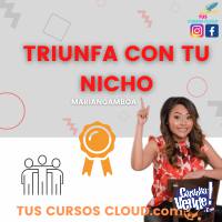 Curso Triunfa con tu Nicho de Marian Gamboa