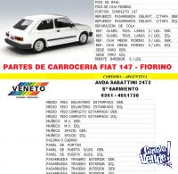 CARROCERIA - CHAPAS FIAT 147