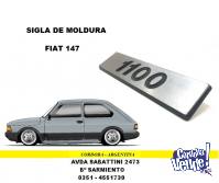 SIGLA DE MOLDURA FIAT 147 1100