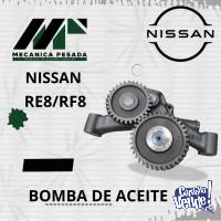 BOMBA DE ACEITE NISSAN RE8/RF8