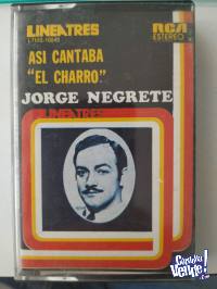 Cassette - Jorge Negrete - Así cantaba