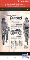 Moto Ferrari 48 CM patentada 