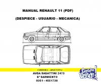 MANAUL DE MECANICA RENAULT 11