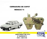 CERRADURA DE CAPOT REANULT 9