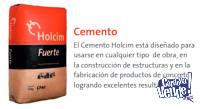 Cemento HOLCIM 50kg - Precio unidad en pallet de 40 bolsas