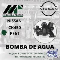 BOMBA DE AGUA NISSAN CK450 PF6T
