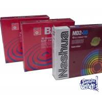 disquettes Nashua y Basf 5 1/4 nuevos x 10 u