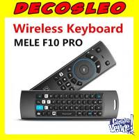 Control Remoto + Teclado Air Mouse Qwerty Mele F10 Pro