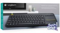 Teclado Inalámbrico Logitech K400 Plus Touchpad Tv USB