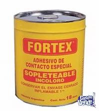 Cemento De Contacto Fortex C101 Sopleteable X18 Lts