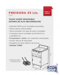 Freidora 33 Litros Triple Inyeccion - Sol Real