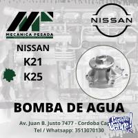 BOMBA DE AGUA NISSAN K21 K25