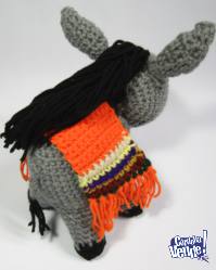 Burrito artesanal tejido a crochet