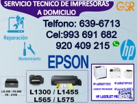SERVICIO TÉCNICO <993-691-682> Y ASISTENCIA IMPRESORAS EPSON Y HP DOMICILIO REPARACIÓN