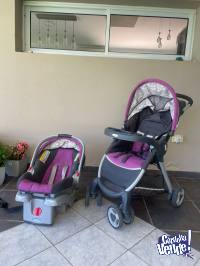 Coche de bebe + silla para auto ( huevito) Marca GRACCO