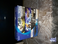 PlayStation 4 Slim con 4 juegos. Gta5, the last of US, horizon zero dawn, ratchet clank. Como nueva!