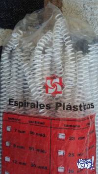 Espirales para Anillar de Plastico