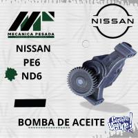 BOMBA DE ACEITE NISSAN PE6 ND6