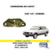 CERRADURA CAPOT FIAT 147-REGATTA