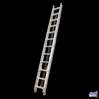 Escalera de aluminio extensible 20 peldaños 5 mts SCALA