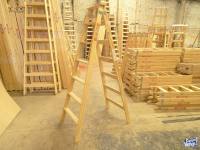 Escalera de madera tipo combinada doble acceso N7 SCALA