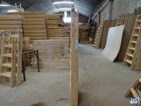 Escalera de madera tipo familiar doble acceso N7 SCALA