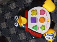 Pingüino- Juguete Didáctico con música y luces de colores