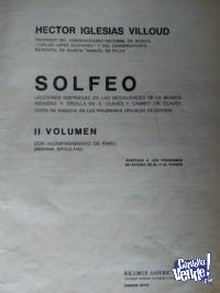 SOLFEO   II VOLÚMEN  HECTOR IGLESIAS VILLOUD