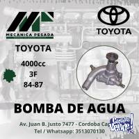 BOMBA DE AGUA TOYOTA 4000cc 3F 84-87