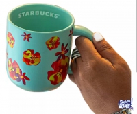 Taza Floral Starbucks original 