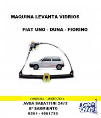 MAQUINA LEVANTA VIDRIO FIAT DUNA-UNO-FIORINO