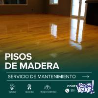 SERVICIO DE MANTENIMIENTO DE PISOS DE MADERA Y PARQUET