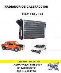 RADIADOR CALEFACCION FIAT 128-147