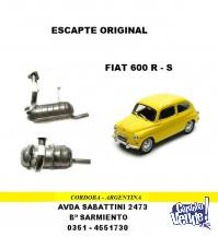 ESCAPE FIAT 600 ORIGINAL Y DEPORTIVO