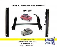 CORREDERA Y GUIA DE ASIENTO FIAT 600